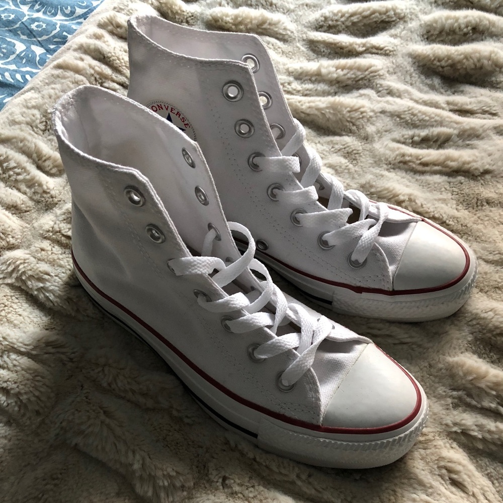Converse White High Top Sneakers